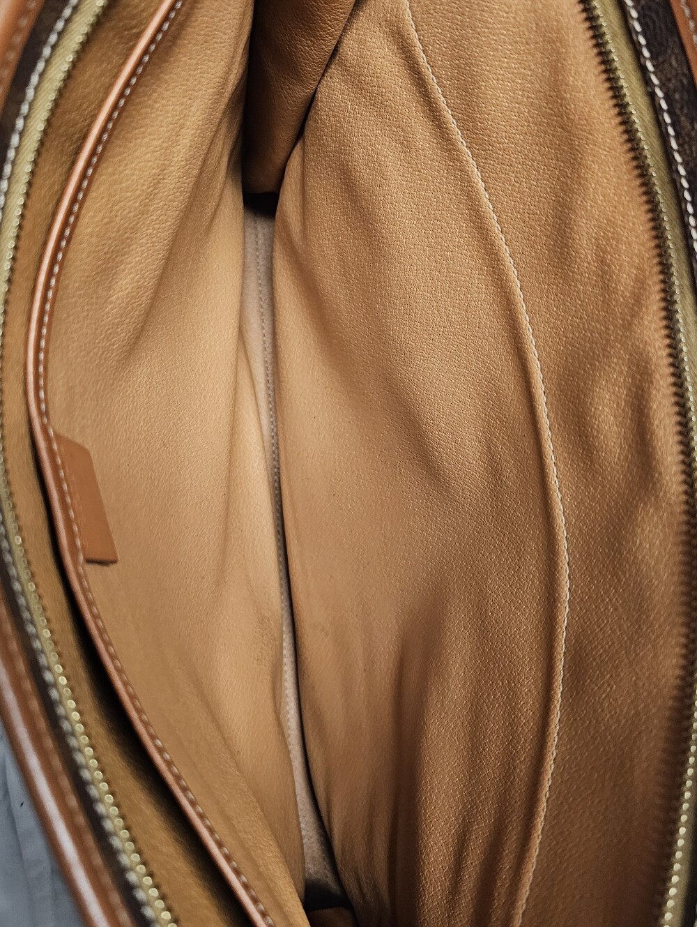 Celine Macadam Coated Canvas Clutch Bag - Picture 7 of 8